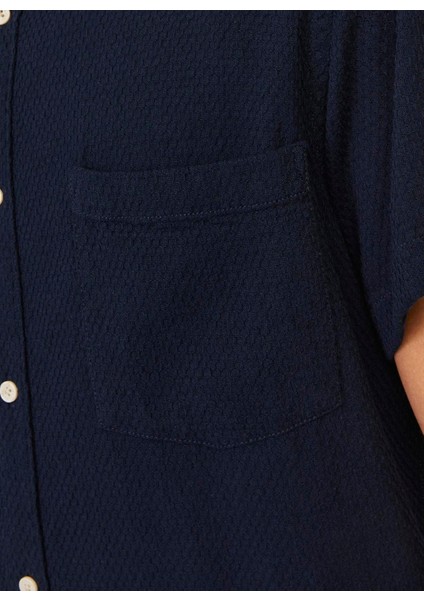 Rahat Mavi Erkek Gömlek Jortampa Dobby Shırt Ss fiyatları