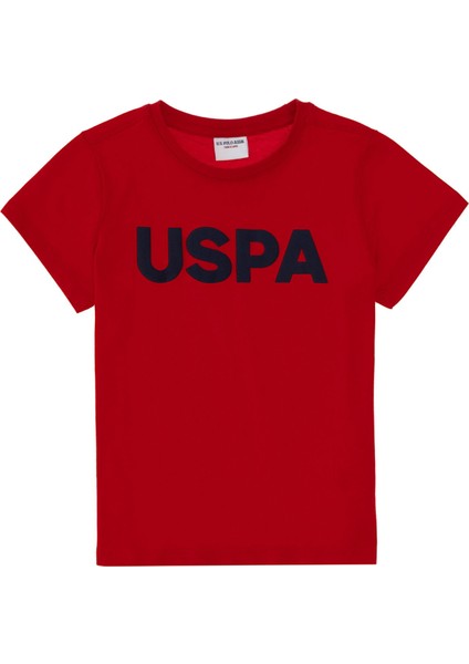 Baskılı Kırmızı Erkek T-Shirt Geartkıds
