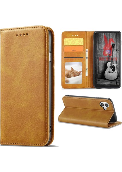 Mi Note 9 Pro Kılıf Deri Kartlık Deri Cüzdan El Yapımı Kılıf Kapaklı