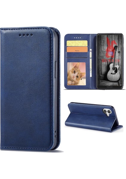 iPhone 13 Pro Max Kılıf Deri Kartlık Deri Cüzdan El Yapımı Kılıf Kapaklı