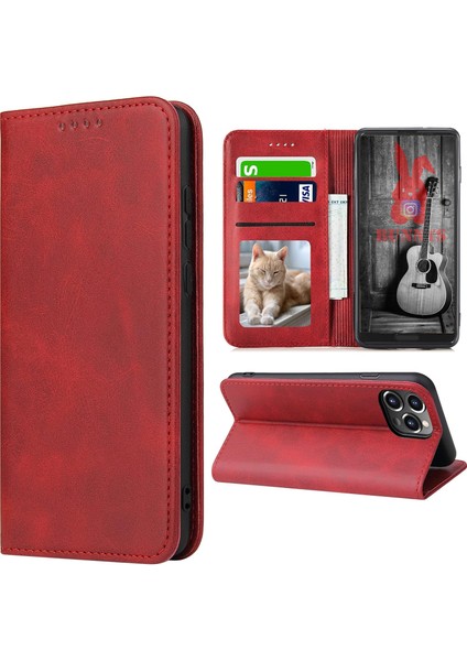 iPhone Se Kılıf Deri Kartlık Deri Cüzdan El Yapımı Kılıf Kapaklı