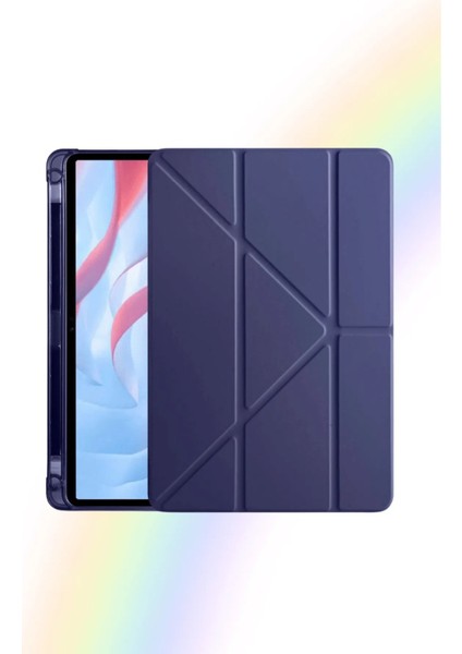 iPad A16 11" 2025 Uyumlu Kılıf Flip Cover Kalem Bölmeli Pc Case Uyku Modlu Kapak