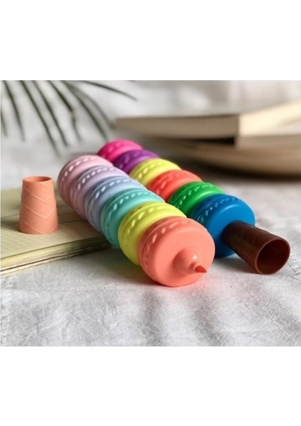 Highlighters Makaron Fosforlu Kalem 6lı Pastel Renkler