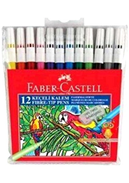 Faber Castell Keçeli Kalem 12LI - 3 Paket