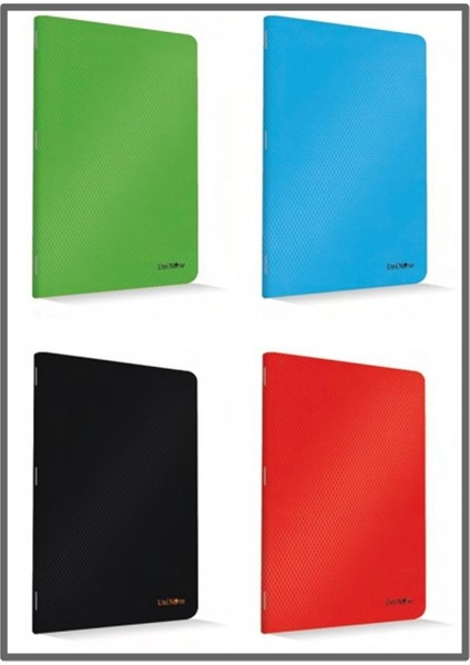 Çınar Smart 80 Yaprak A4 Çizgili Defter Pp Kapak - 4 Adet
