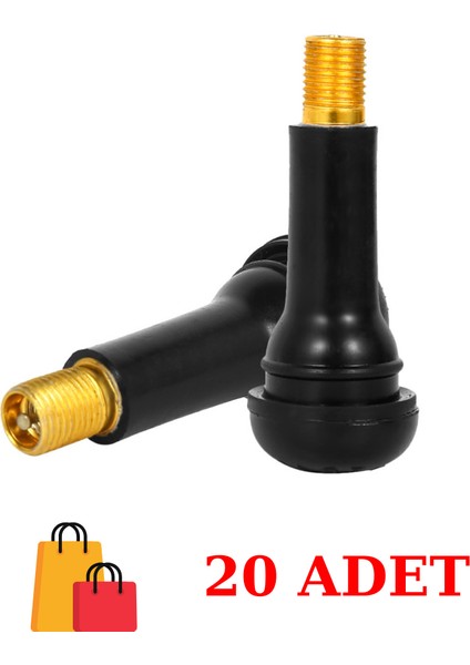 Sibop Oto Lastik Kauçuk Sibop Seti 20 Adet Takım +1 Yedek fırsatları