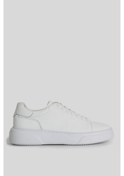 111230280 Tommy Erkek Sneaker Ayakkabısı Beyaz