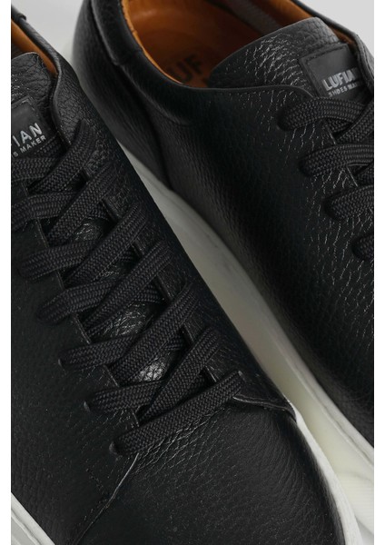 111230280 Tommy Erkek Sneaker Ayakkabısı Siyah Beyaz