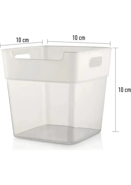 ( 10 Adet ) Buzdolabı Kapak Içi Düzenleyici Organizer - Banyo Düzenleyici, Mini Kutu 750ML fiyatları