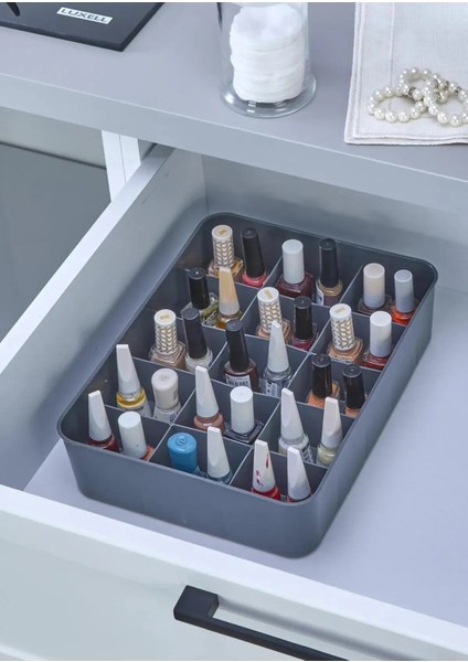 ( 2 Adet ) Şık 15 Bölmeli Düzenleyici | Çekmece Içi Çorap Takı Kravat Çok Amaçlı Düzenleyici fiyatları