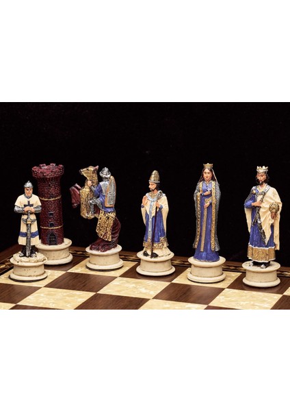 Yeniçeri Temalı Büyük Satranç Figürleri Şah 12 cm (Sadece Figür)