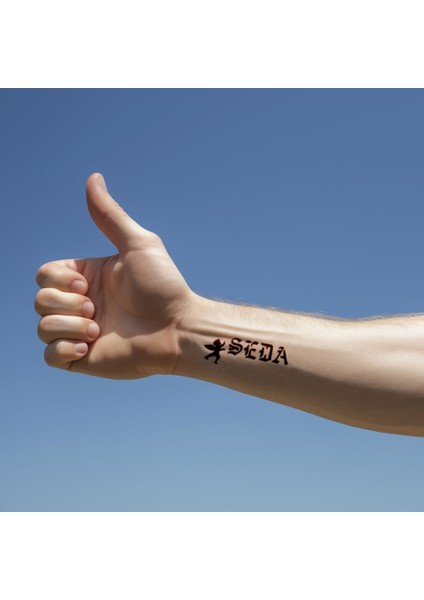 ABC&123 Gotik Font Dövme Şablon Seti fiyatları