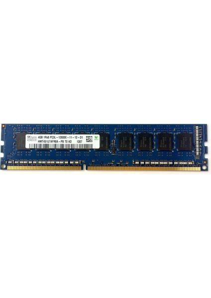 HMT451U7AFR8A-PB Sk Hynix 4gb DDR3-1600 PC3-12800E Ecc Udımm Server Ram