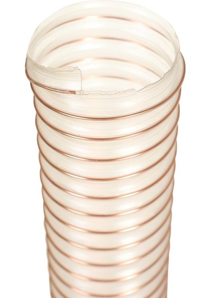 Poliüretan Bakır Telli Şeffaf Toz Talaş Emiş Hortum ( Iç Çap 52MM) ( 3mt ) Pu 070 fiyatları