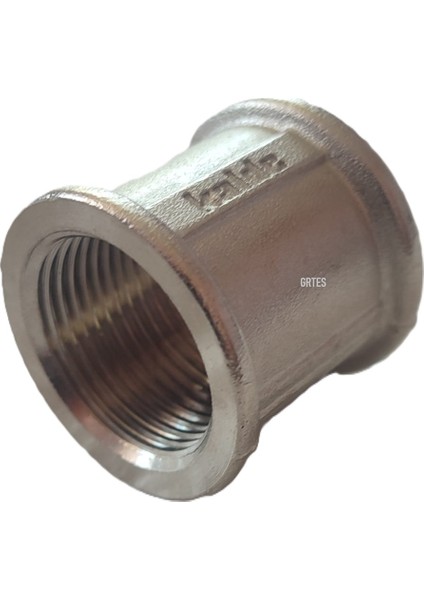 (10'lu Paket) 3/4"DN20 Sarı/krom Manşon İç Dişli (Dişi) - Chrome Threaded Sleeve modelleri