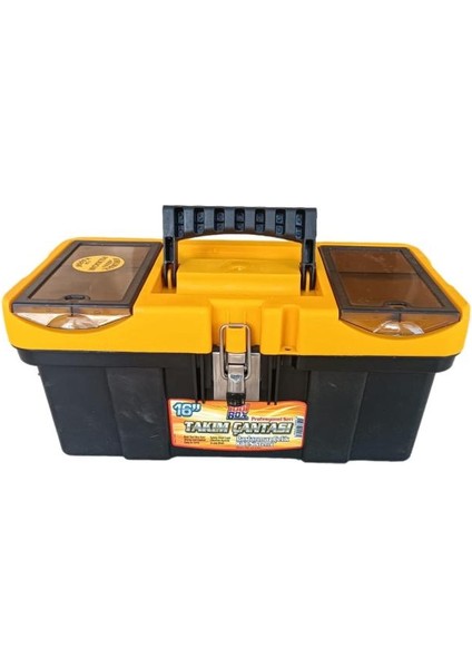 16" Metal Kilitli Takım Çantası Tool Box
