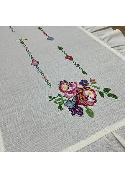 Kaneviçeli & Fırfırlı Ranır-45*90 cm