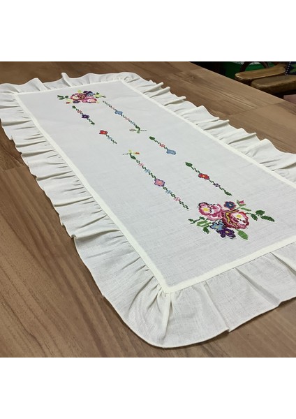 Kaneviçeli & Fırfırlı Ranır-45*90 cm