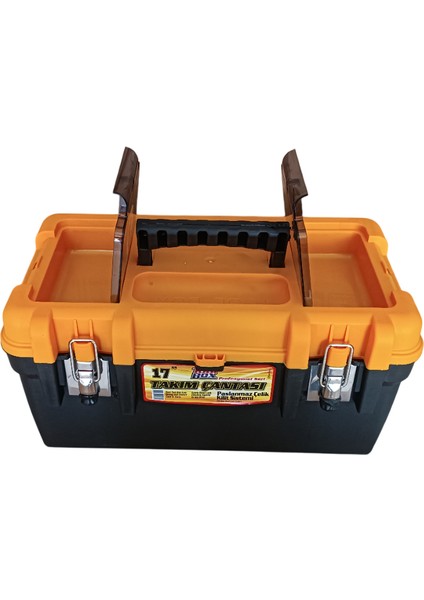 17" Metal Kilitli Takım Çantası Tool Box