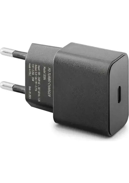 Samsung Note 10 Plus Uyumlu Şarj Aleti Type-C 25W Süper Hızlı Şarj Pd 3.0