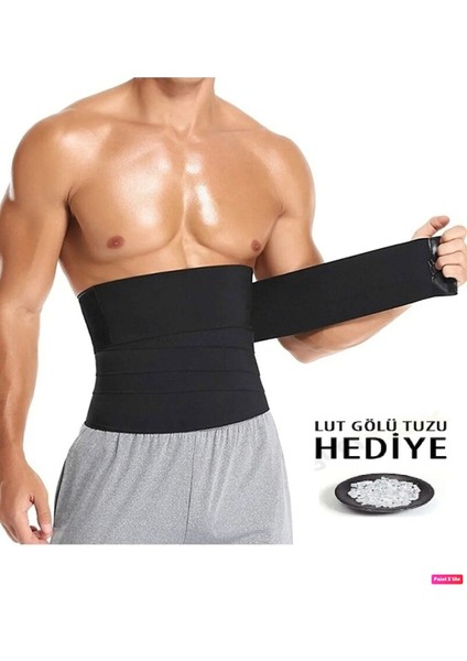 İncelten Bel Korsesi ve 500g Lut Gölü Tuzu, Uzun, Siyah, Şık ve Rahat Tasarım fiyatları