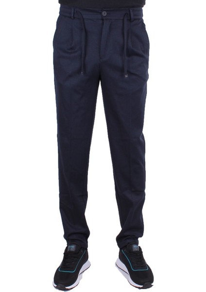 DMG23-611275 Lacivert Normal Bel Double Paça Flota Cepli Erkek Pantolon fiyatları