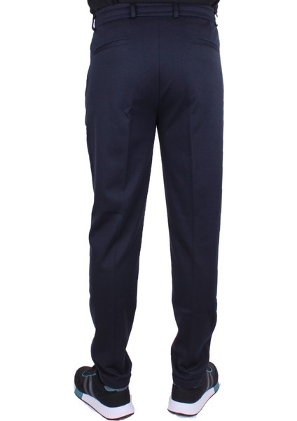 DMG23-611275 Lacivert Normal Bel Double Paça Flota Cepli Erkek Pantolon fırsatları