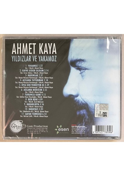 Ahmet Kaya Yıldızlar ve Yakamoz CD (Jelatininde Sıfır Dönem Baskı Cd) fiyatları
