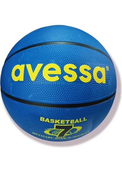 Mavi 7 Numara Basketbol Topu, Dayıklı ve Renkli Spor İçin Uygun