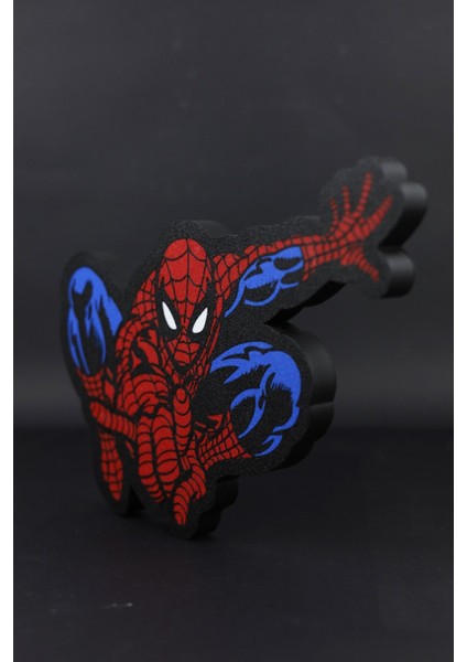 Spider Man / Örümcek Adam - 3 Boyutlu Tabela - 25 cm x 19.5 cm x 1.5 cm