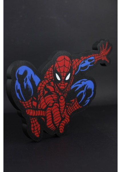 Spider Man / Örümcek Adam - 3 Boyutlu Tabela - 25 cm x 19.5 cm x 1.5 cm
