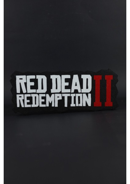 Red Dead Redemption 2 - Rdr 2 - 3 Boyutlu Tabela - 25 cm x 11 cm x 1.5 cm