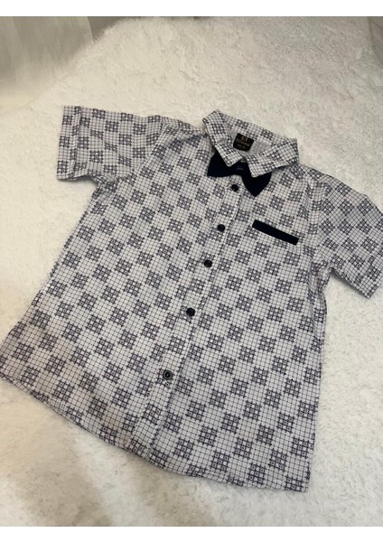 Erkek Çocuk Papyonlu Askılı Gömlekli Takım fiyatları