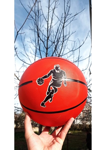 Turuncu 7 Numara Basketbol Topu, dayanıklı ve eğlenceli spor malzemesi