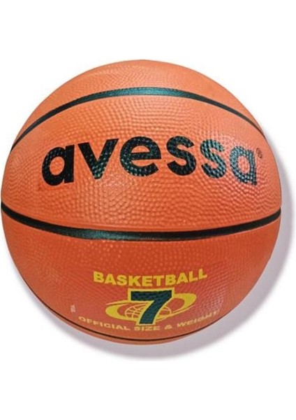 Turuncu basketbol topu, orta sertlik, 5 numara, iç ve dış mekan kullanım için ideal