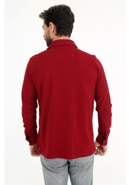 Colorada - Bordo Uzun Kollu Polo fiyatları