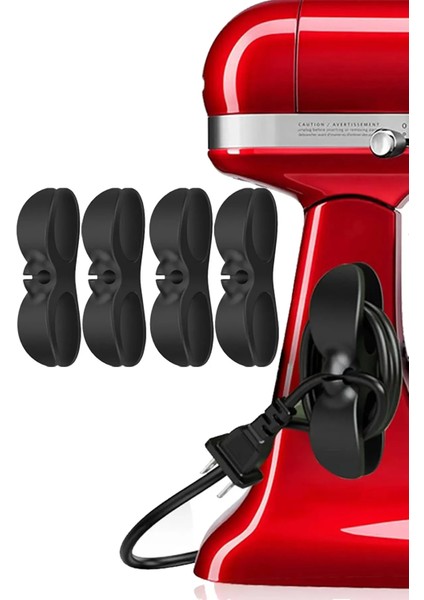 ( 2 Adet ) Çok Amaçlı Tezgah Üstü Kablo Toplayıcı Airfry Kahve Tost Makinesi Çok Amaçlı Kablo Düzenleme