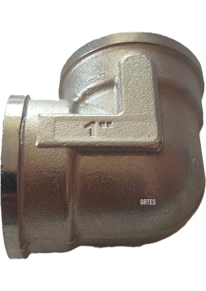 1" DN25 Sarı/krom Dirsek İç Dişli (Dişi) - Brass Internal Thread Elbow