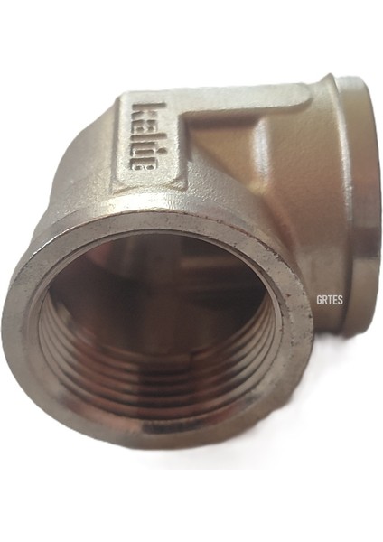 1" DN25 Sarı/krom Dirsek İç Dişli (Dişi) - Brass Internal Thread Elbow