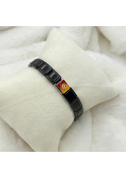 Çelik İtalyan Charm Taraftar Bileklik modelleri