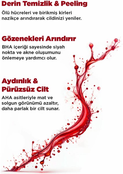 Aha & Bha Sıkılaştırıcı Peeling Etkisi Yüz Temizleme Jeli 200 ml