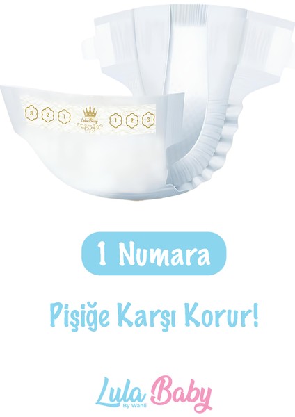 Premium Fırsat Paketi Bebek Bezi 1 Numara Yenidoğan 84 Adet fırsatları