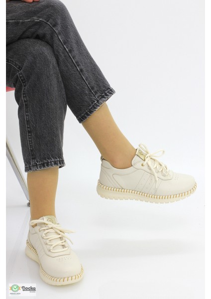 Kadın Spor Tarz Ortopedik Günlük Deri Ayakkabı M26YA3275 modelleri