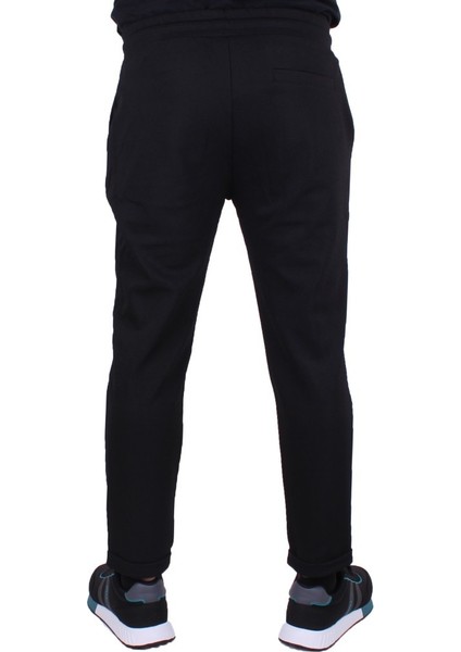 DMG23-619962 Siyah Normal Bel Dar Paça Jakarlı Erkek Pantolon