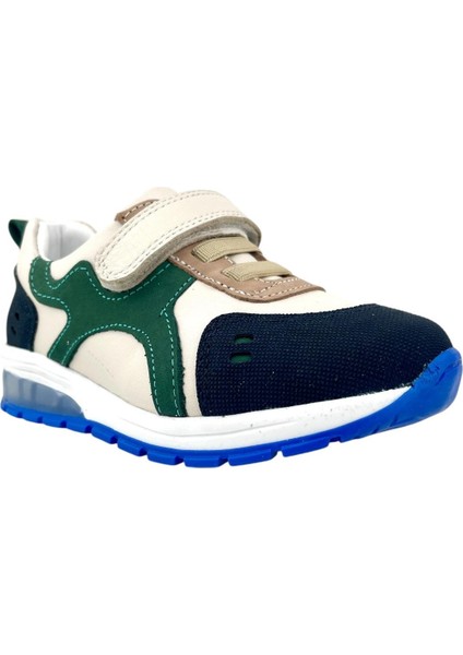 Deri ve Ortopedik Destekli Erkek Çocuk Günlük Ayakkabı Bej fiyatları