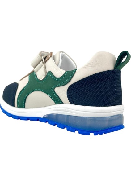 Deri ve Ortopedik Destekli Erkek Çocuk Günlük Ayakkabı Bej modelleri
