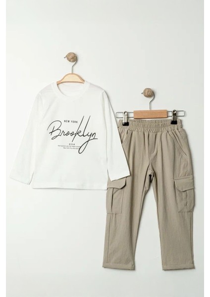 Paraşüt Esnek Brokly Baskılı Erkek Çocuk 3 lü takım - Taş fiyatları