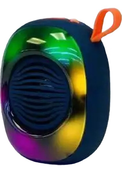 Kablosuz Bluetooth Hoparlör 5W Rgb LED Işıklı Speaker Ses Bombası 1200 Mah Güçlü Ses Kalitesi