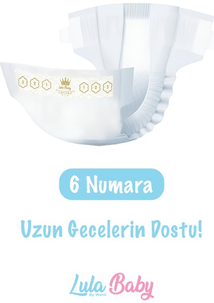 Premium Fırsat Paketi 6 Numara Bebek Bezi 44 Adet