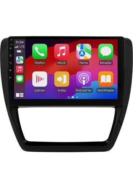 Volkswagen Jetta Android Multimedya Sistemi (2010-2018) For-X 4/64
